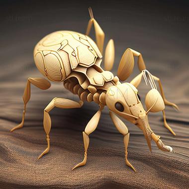 3D модель Pheidole acamata (STL)